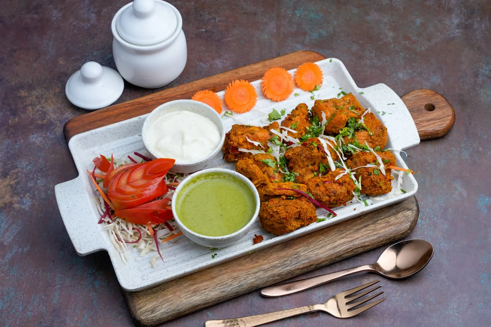 Chicken Afghani Kebab
