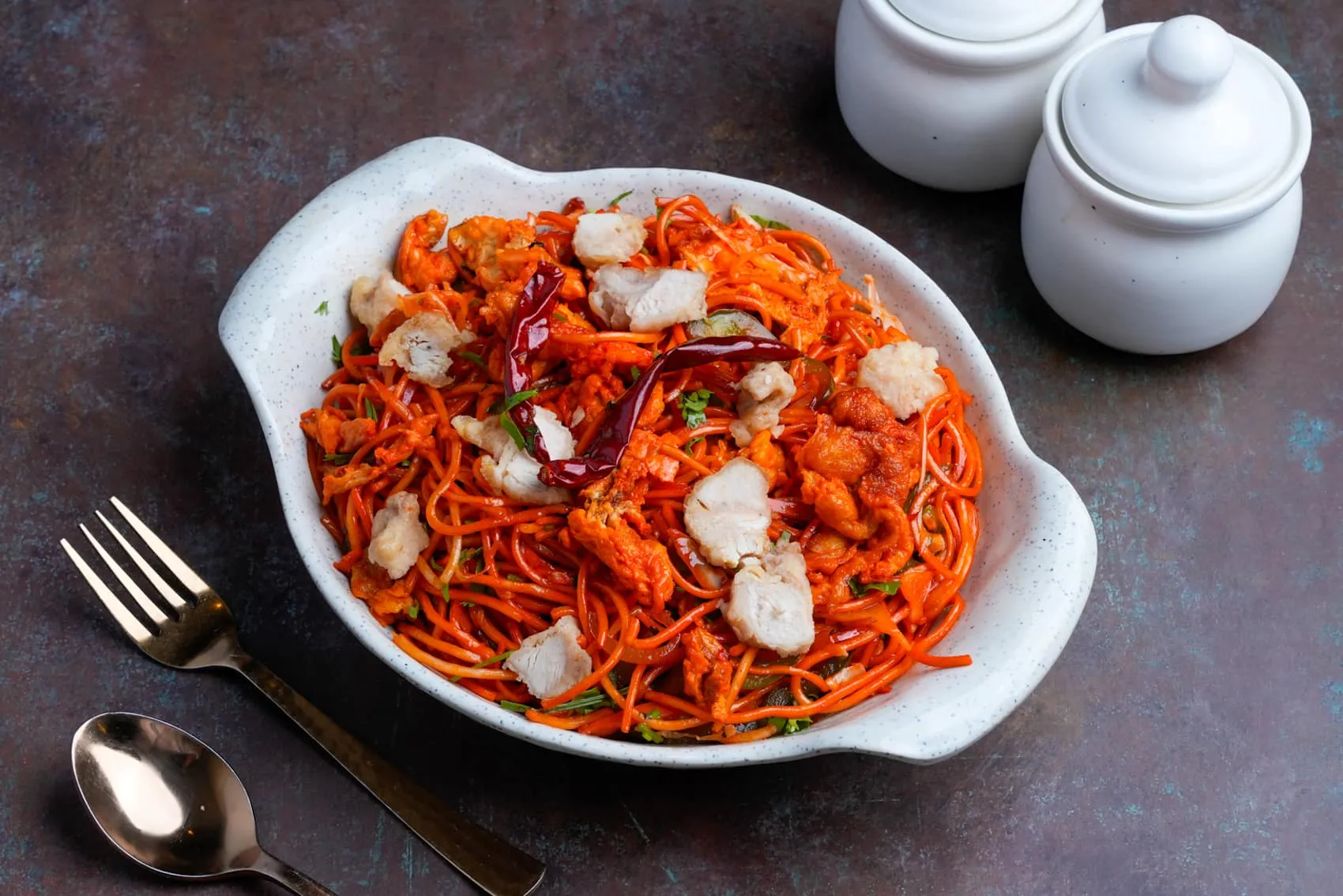 Chicken Schezwan Noodles