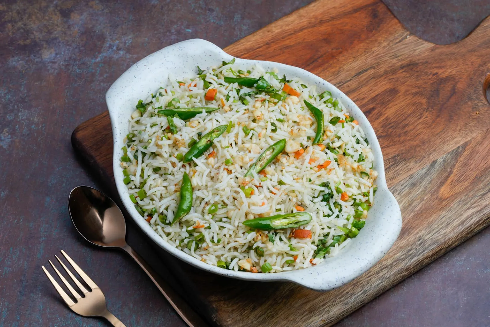 Chilli Garlic Fried Rice