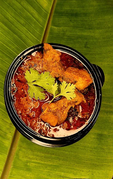 Natukodi Curry - Plate