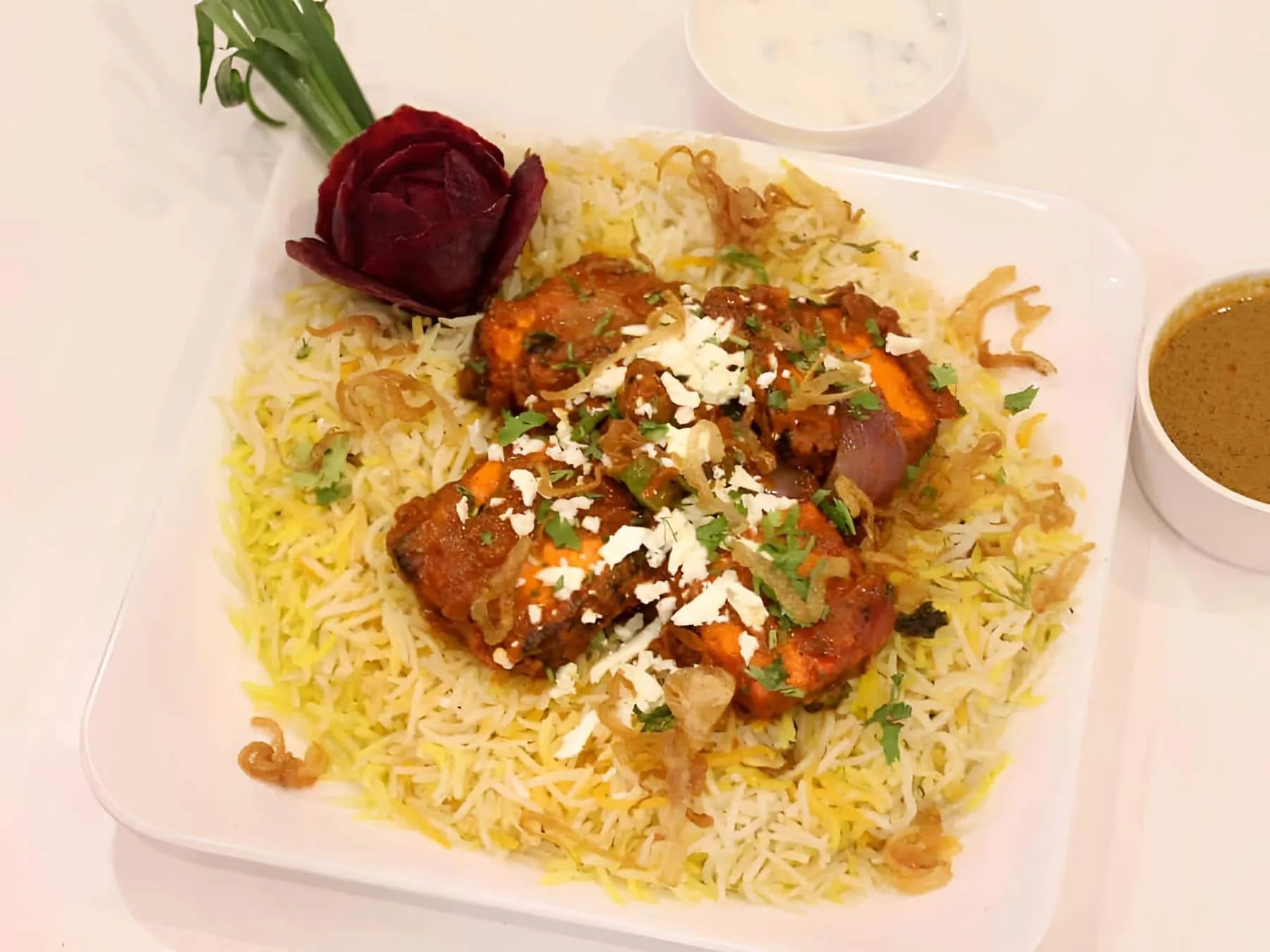 Paneer Tikka Biryani