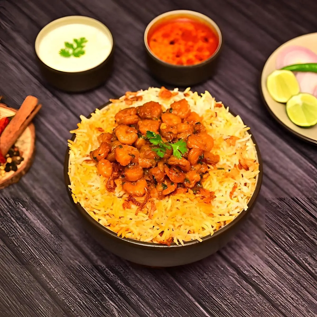 Prawns Biryani