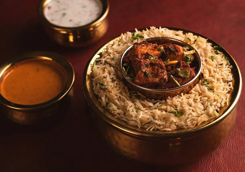 Bhimavaram Chicken Fry Piece Biryani - Half