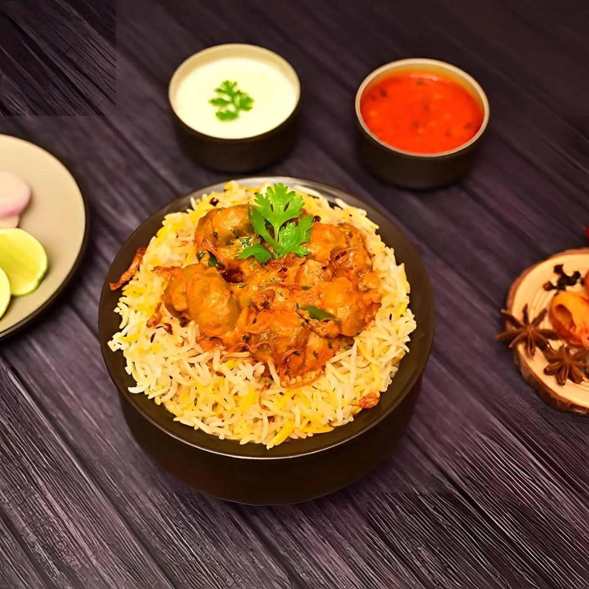 Mushroom Biryani