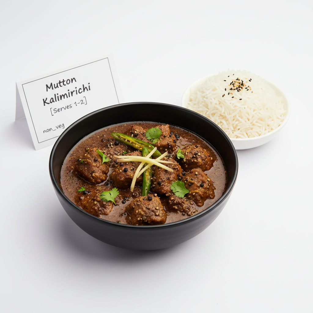 Mutton Kalimirchi