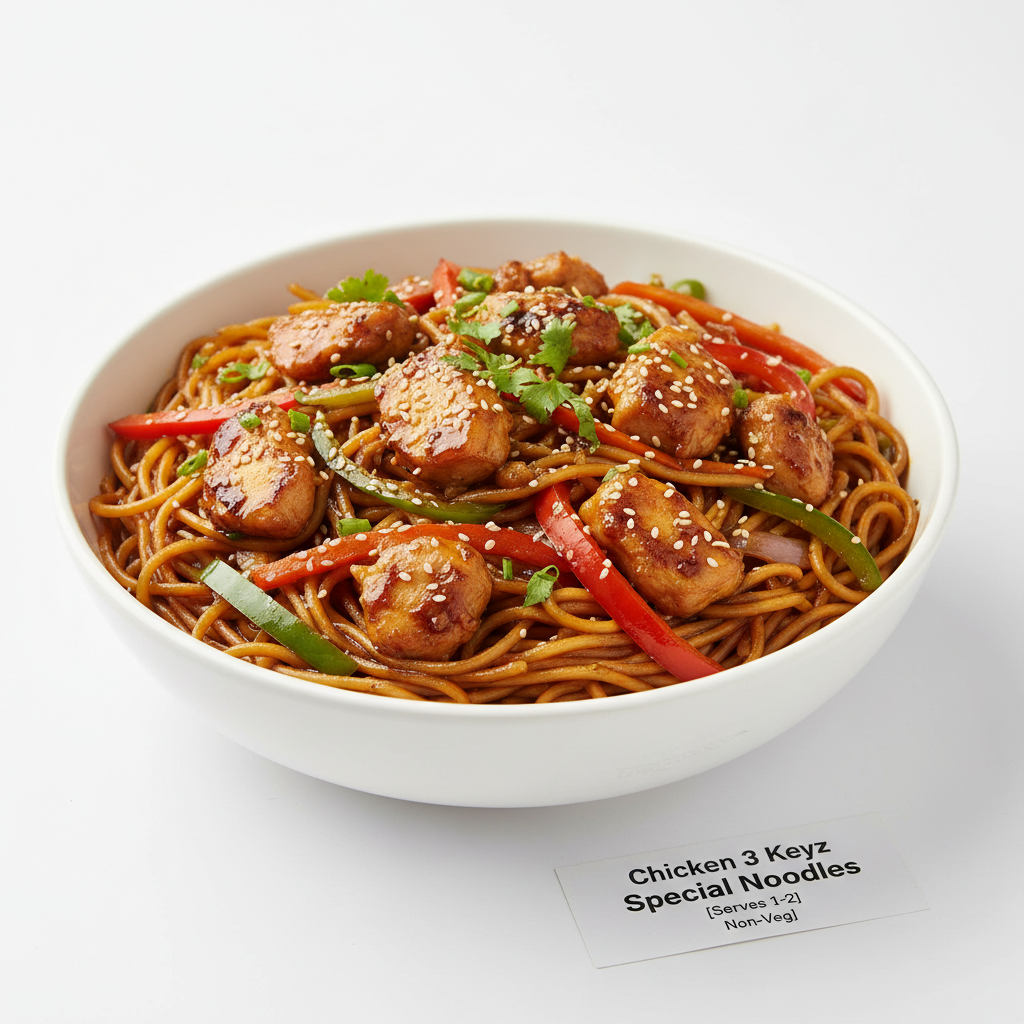 Chicken 3 Keyz Special Noodles