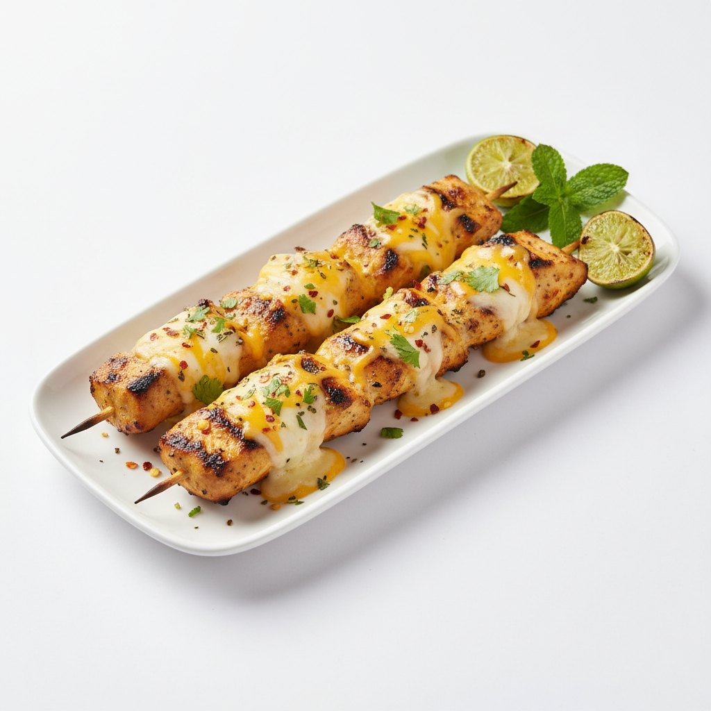 Chicken Cheese Kebab