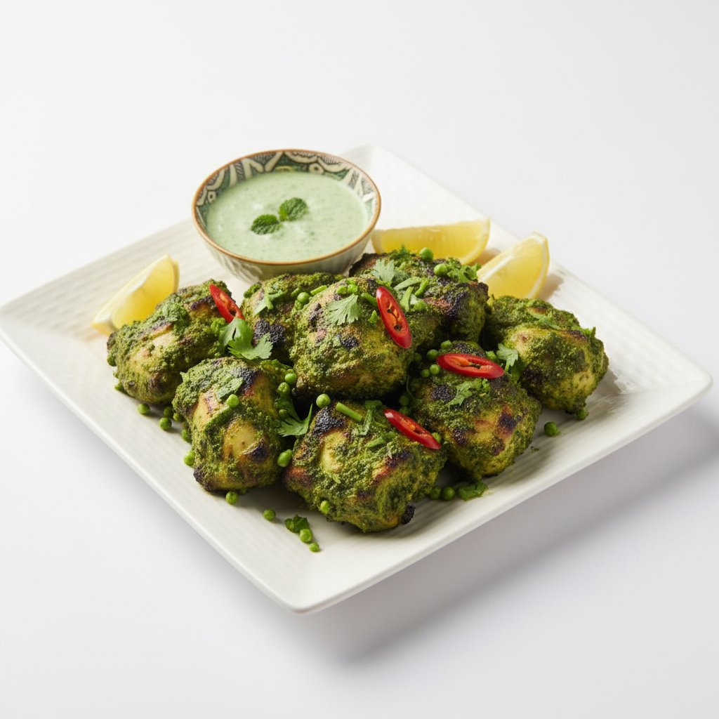 Green Bawarchi Chicken Starter