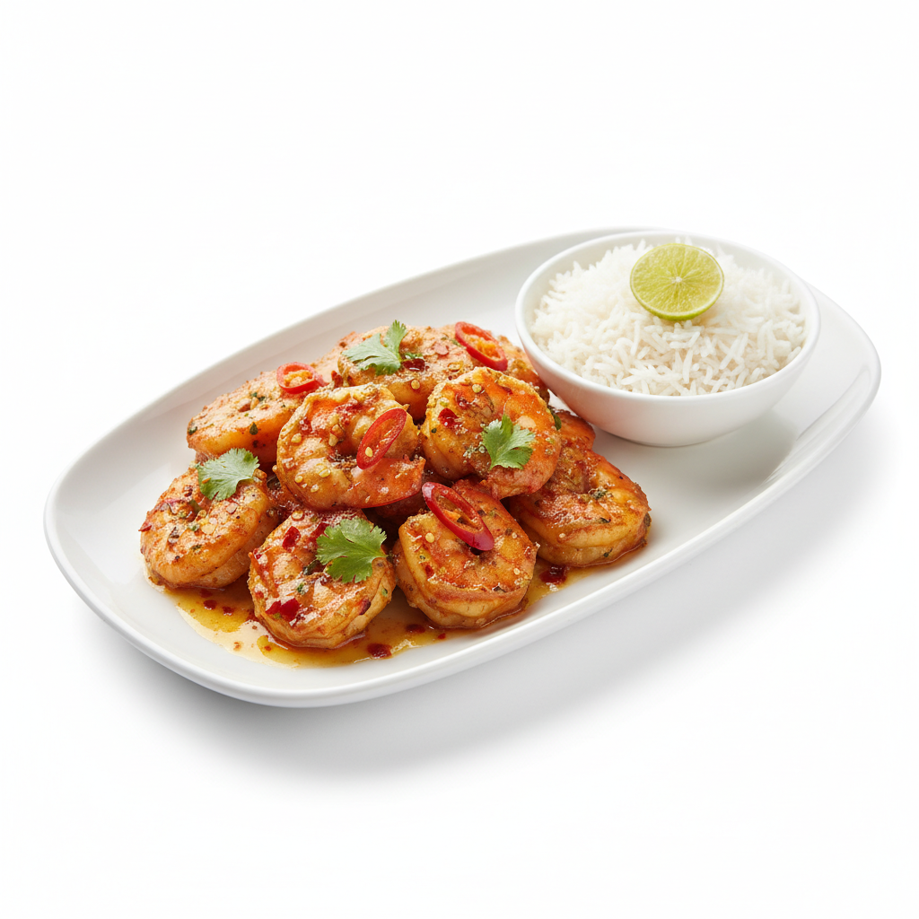Butter Chilli Prawns