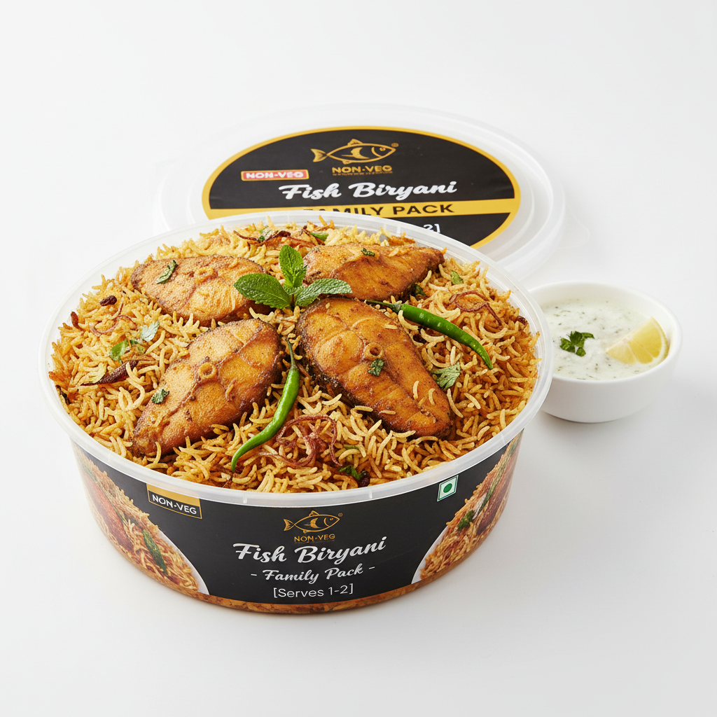 Fish Biryani Family Pack