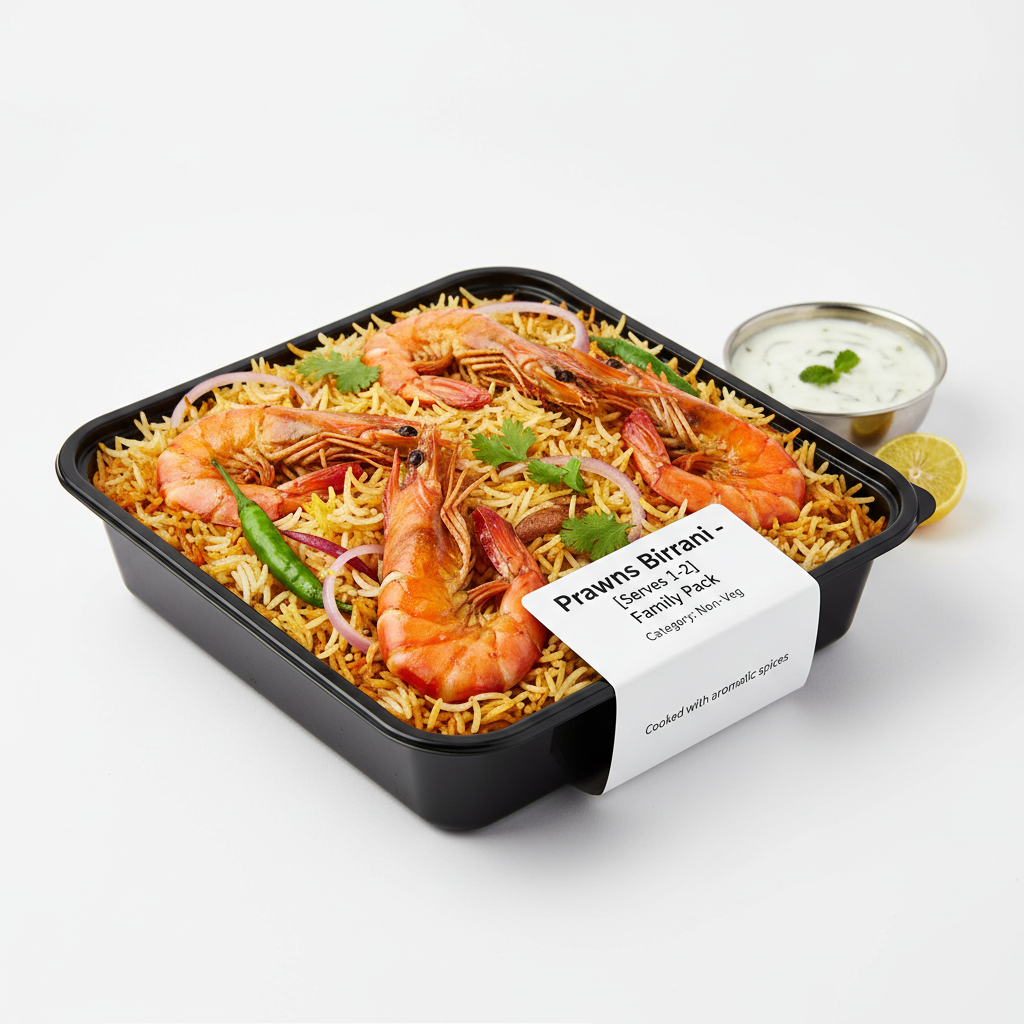 Prawns Biryani Family Pack