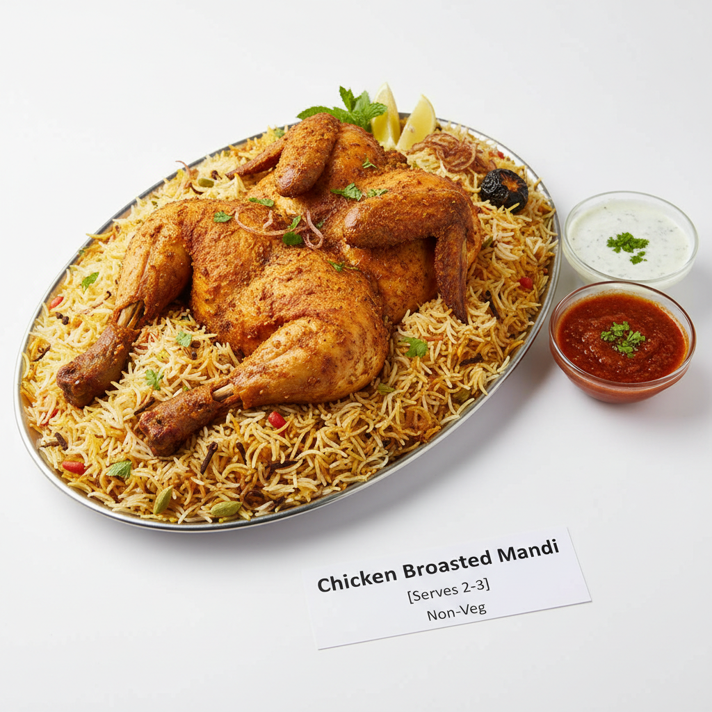 Chicken Broasted Mandi