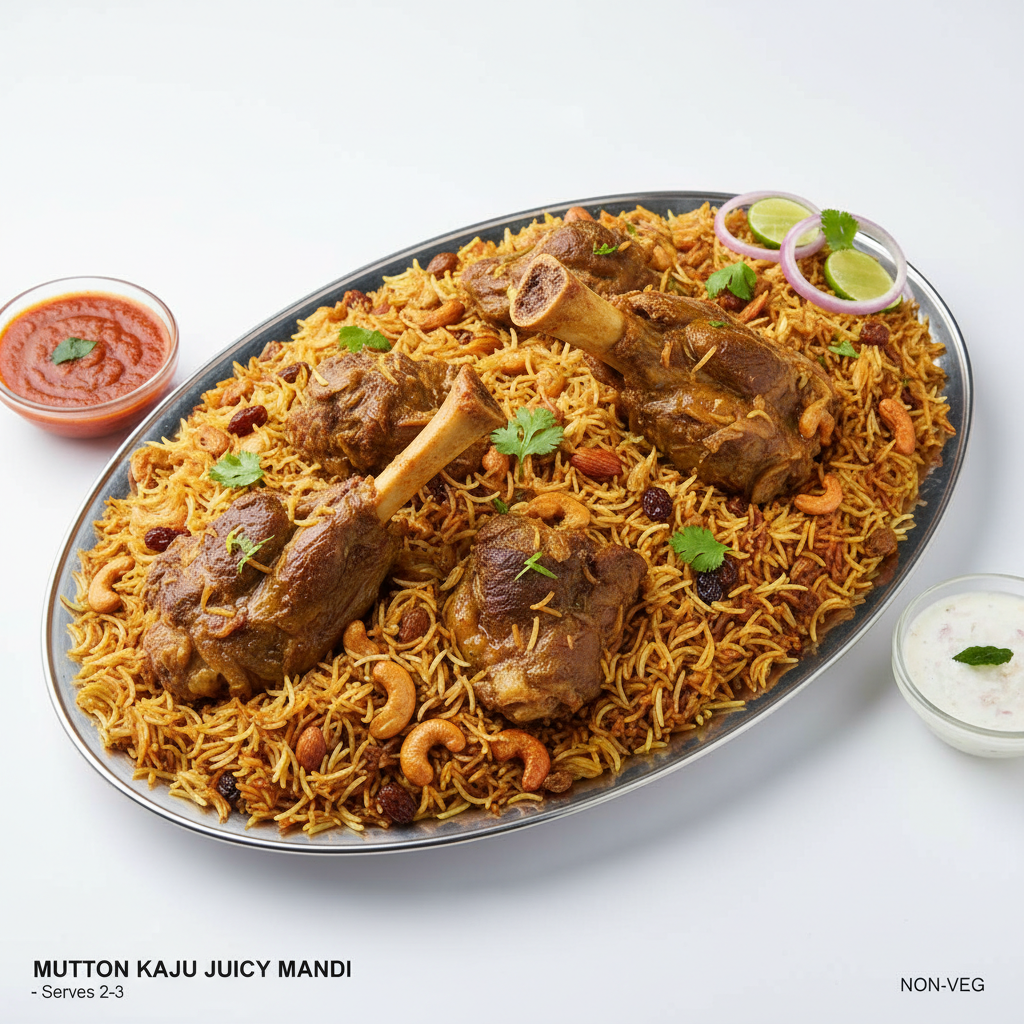 Mutton Kaju Juicy Mandi
