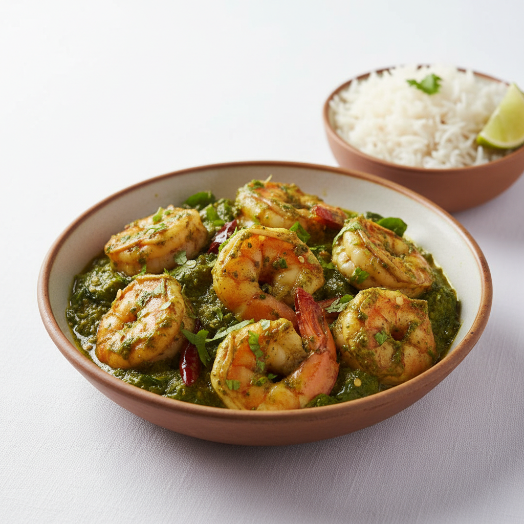 Methi Prawns