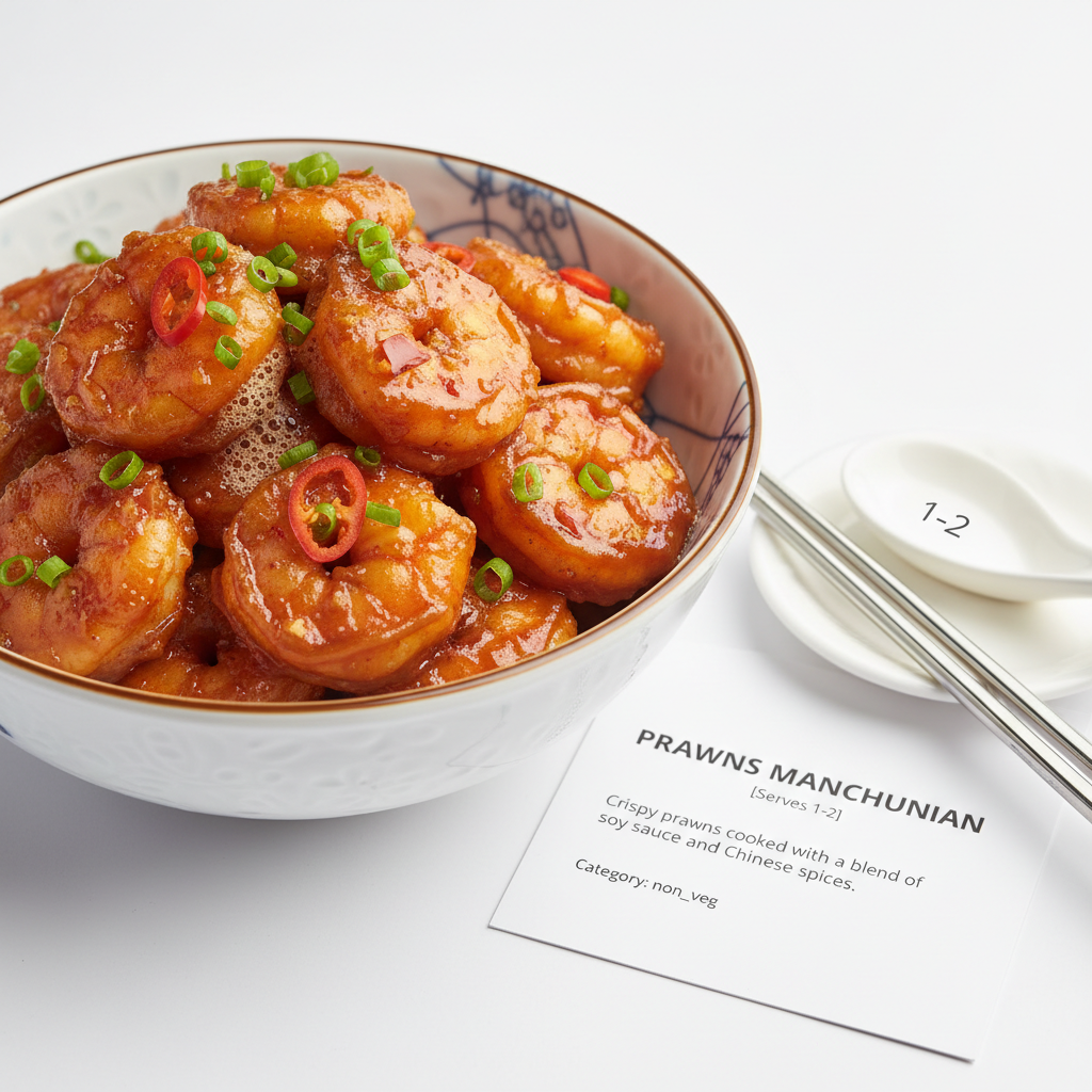 Prawns Manchurian
