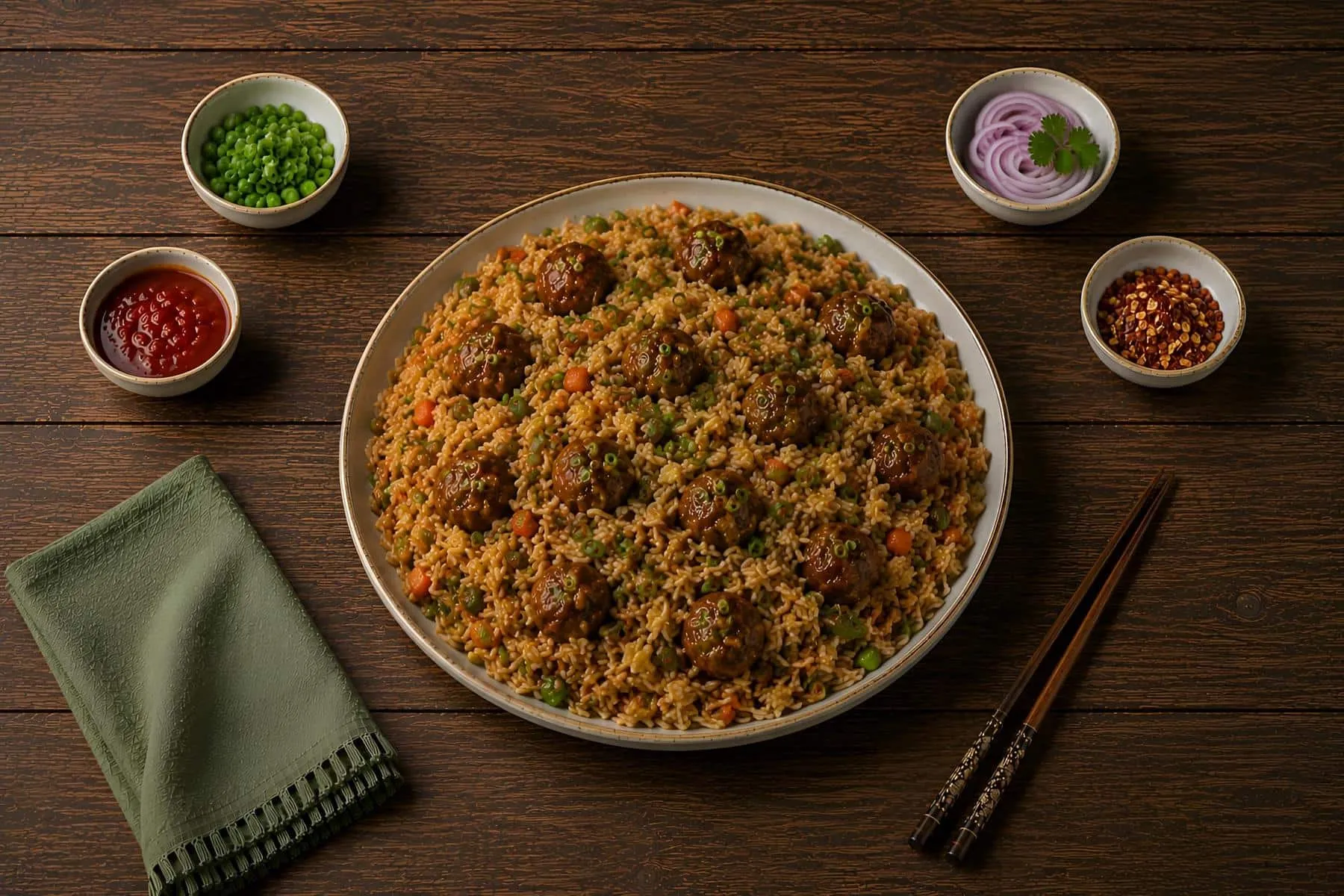 Mancheru fried rice
