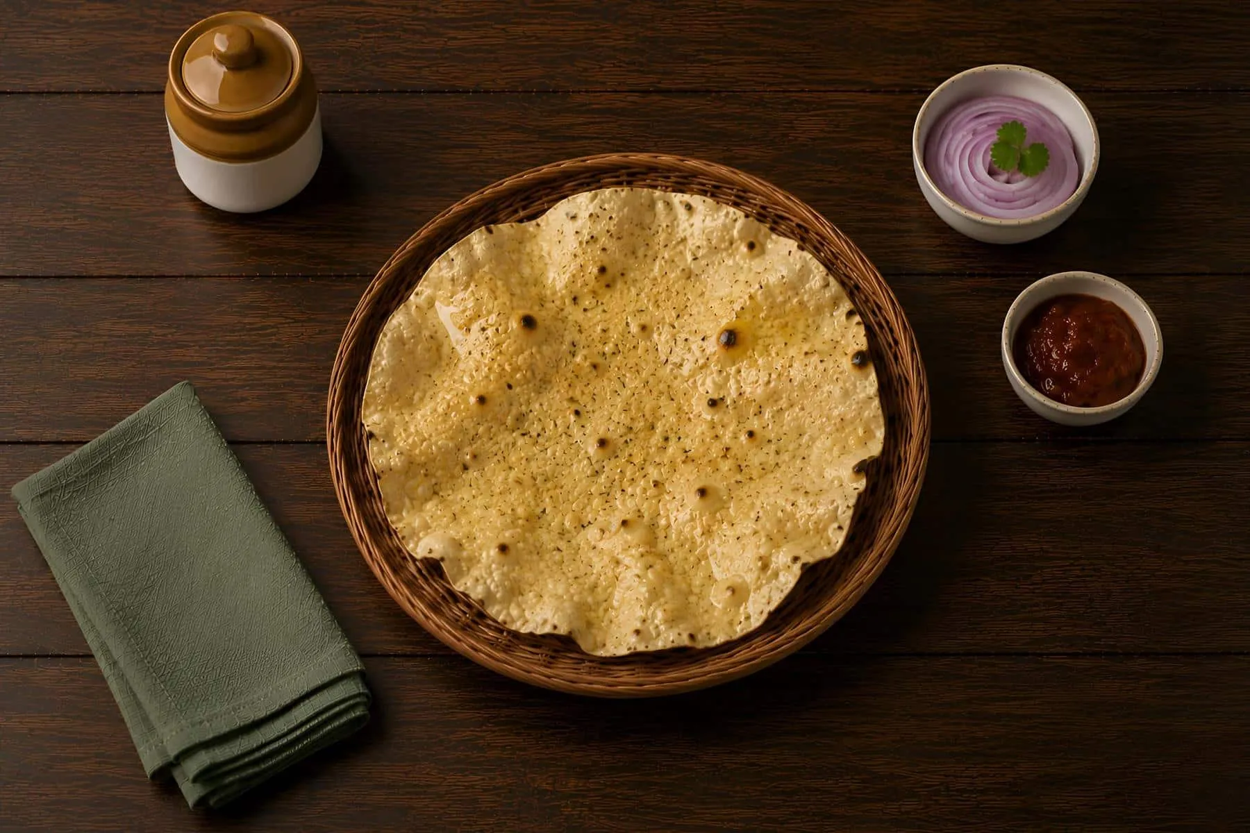 Ghee papad