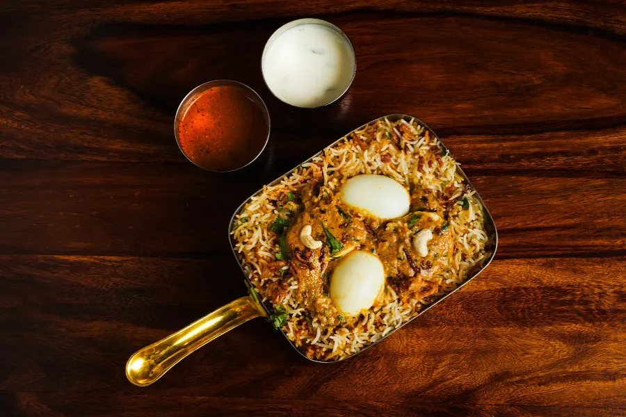 Egg Biryani - Single