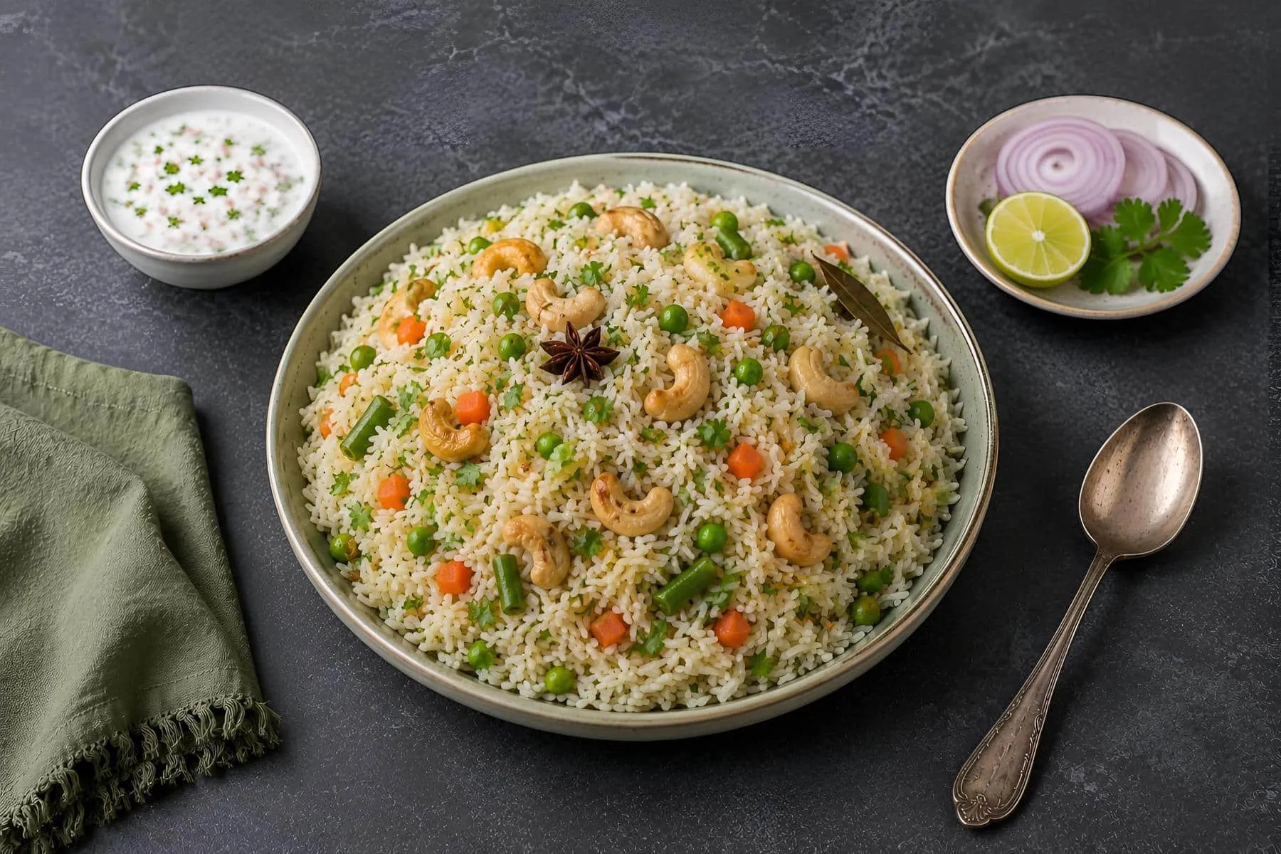 Kaju pulao