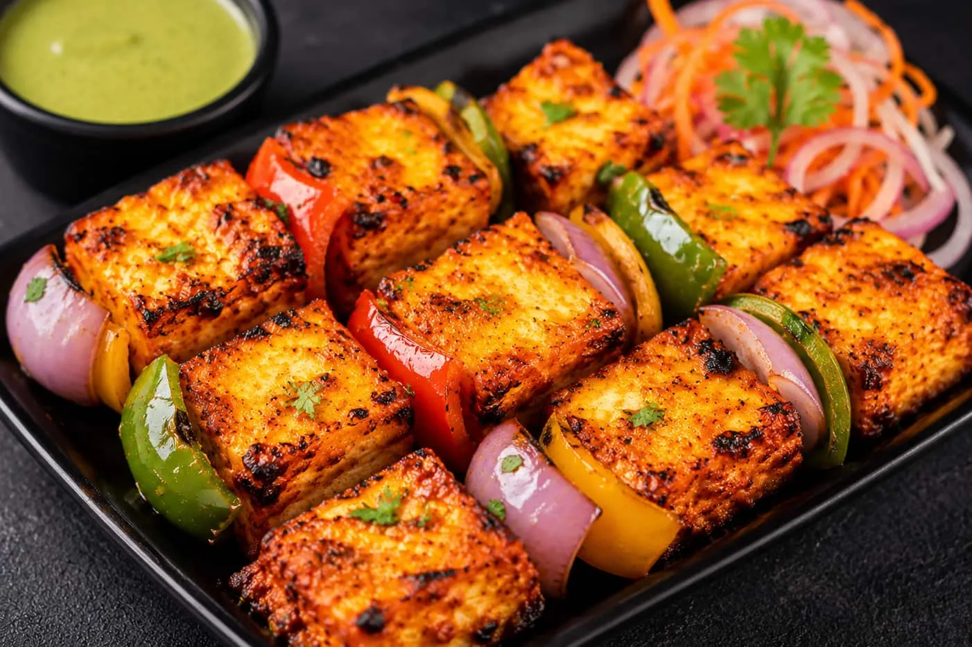 Tandoori paneer tikka