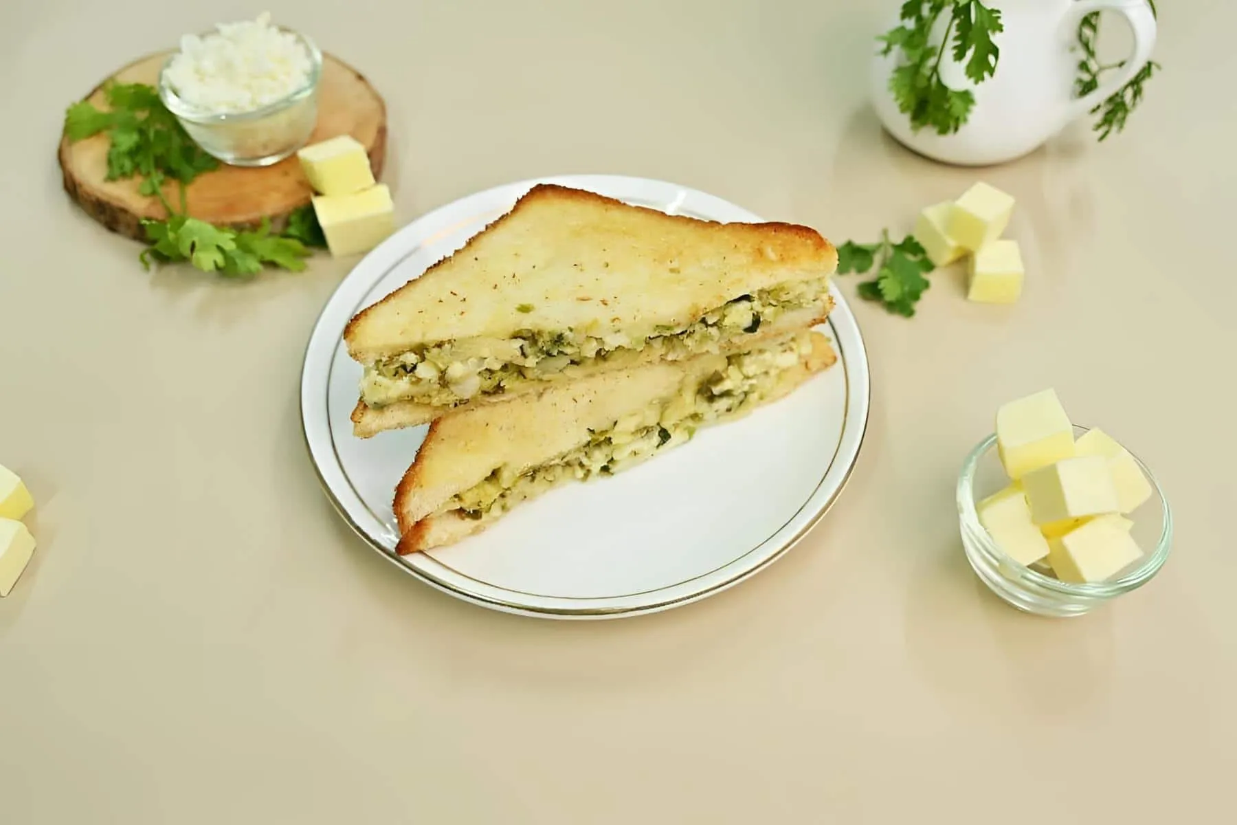 Triple Cheese Sandwich