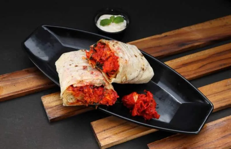 Chicken 65 Shawarma