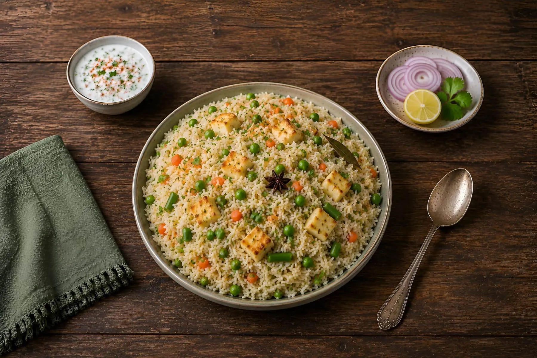 Paneer pulao