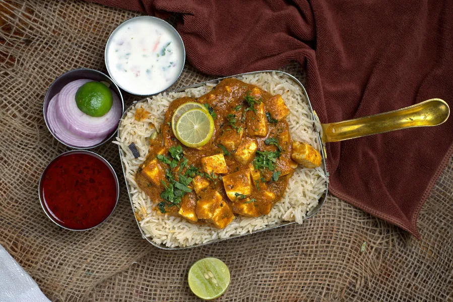 Andhra Paneer Biryani ( Basmati Rice ) - Single