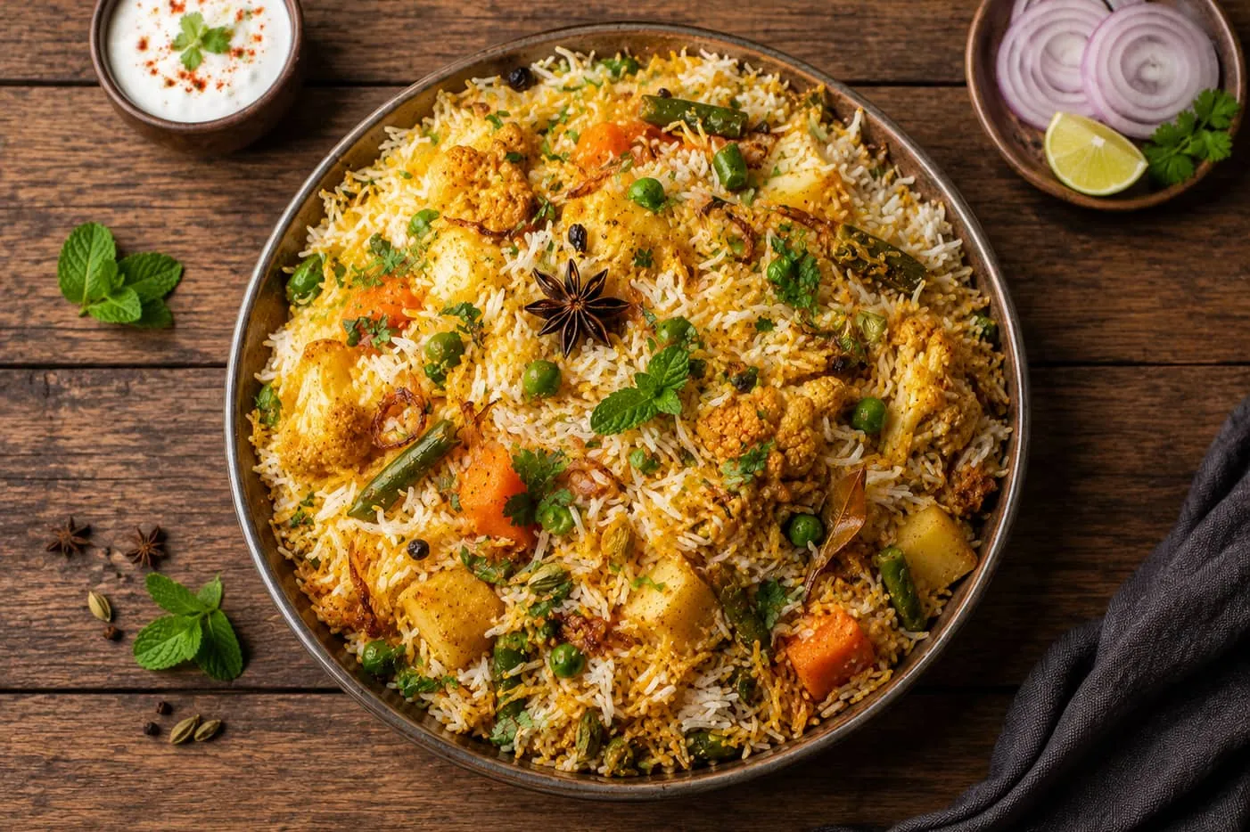 Veg biryani