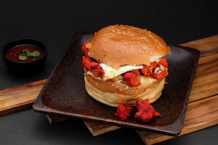 Chicken 65 Burger
