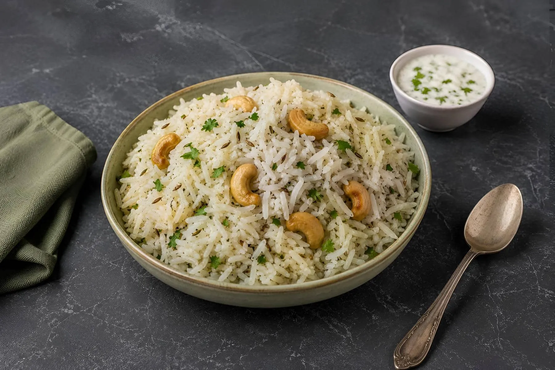 Kaju jeera rice