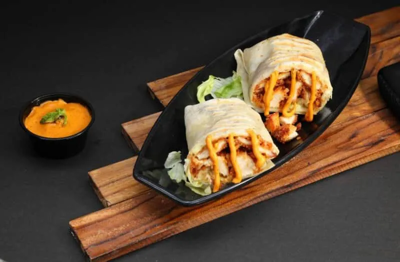 Crispy Tandoori Chicken Wrap
