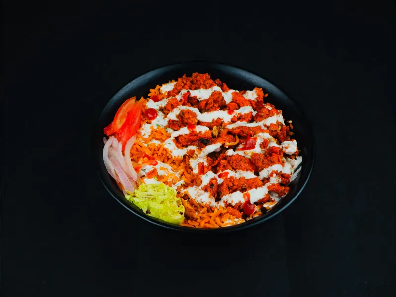 Chicken 65 Rice Bowl