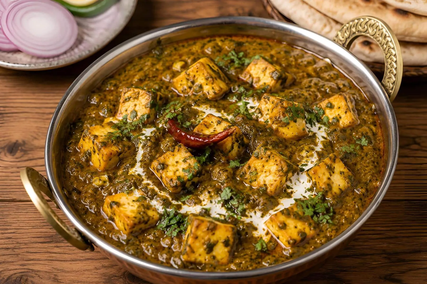 Malai methi paneer