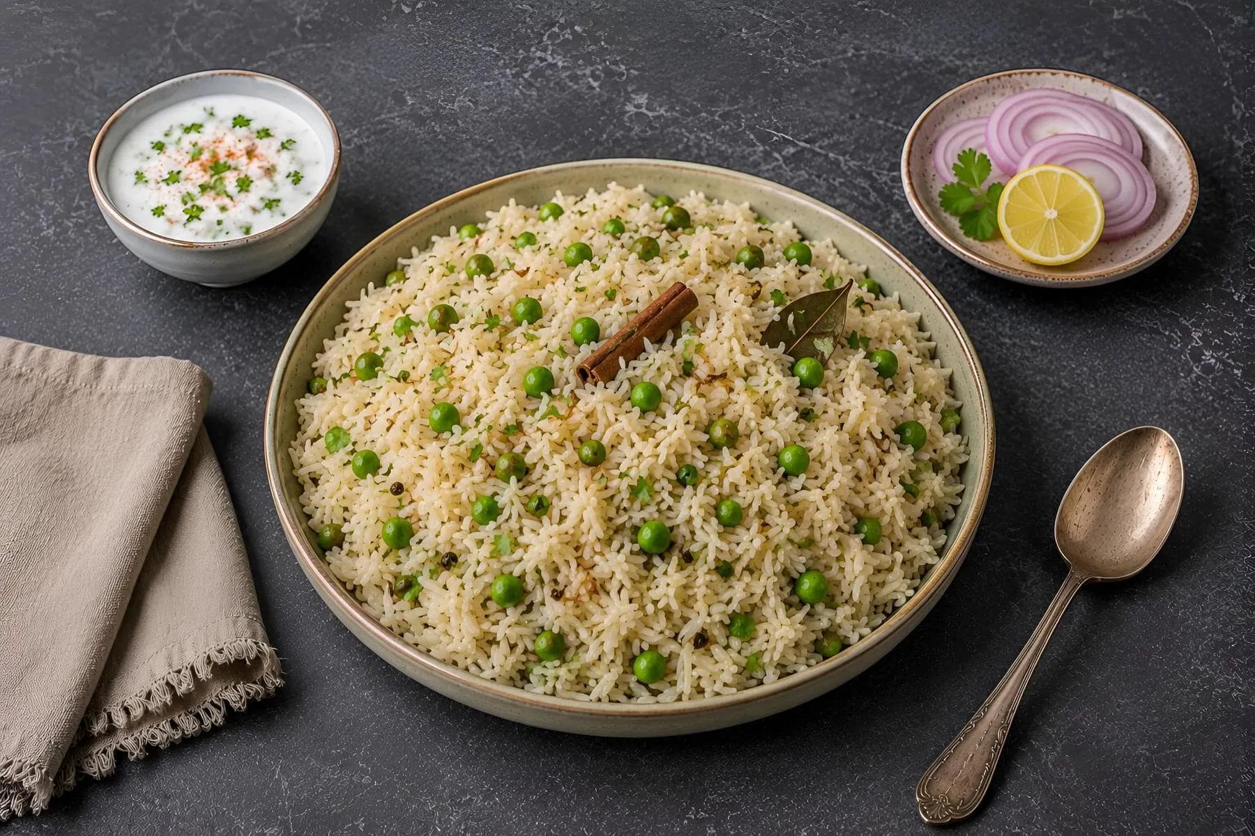 Matar pulao