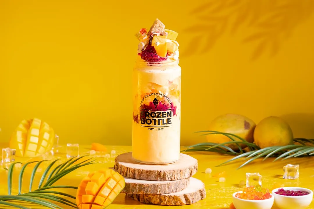 Fresh Mango Falooda Gudbud Sundae
