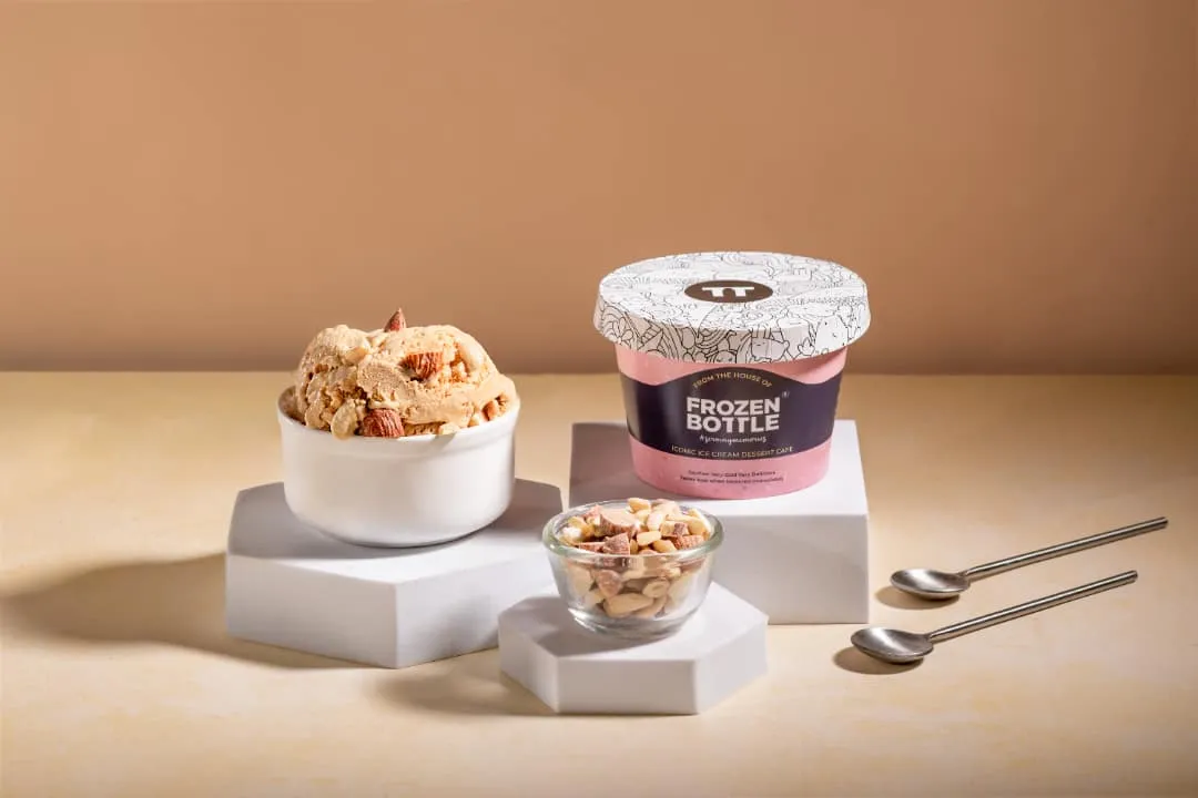 Caramel Nuts Ice Cream
