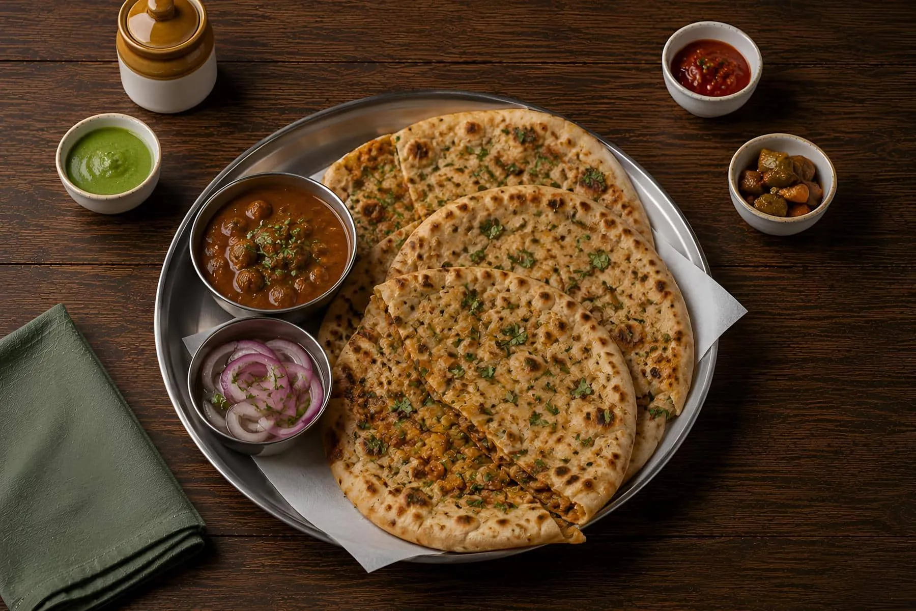 Masala kulcha