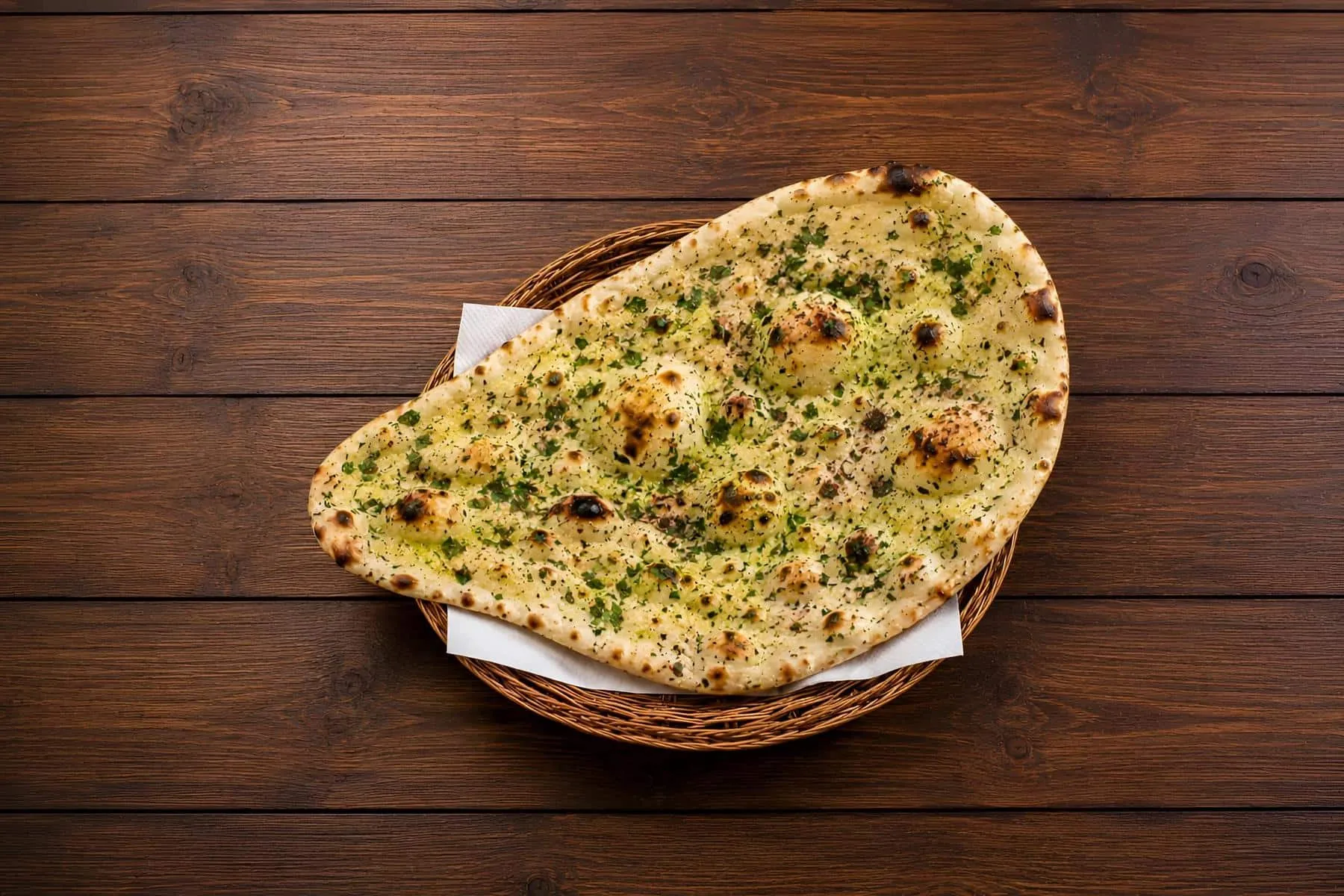 Kothmir naan