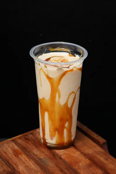 Caramel Vanilla Milkshake