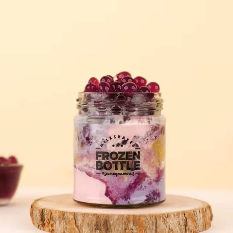 Berry Delight Popping Boba Sundae
