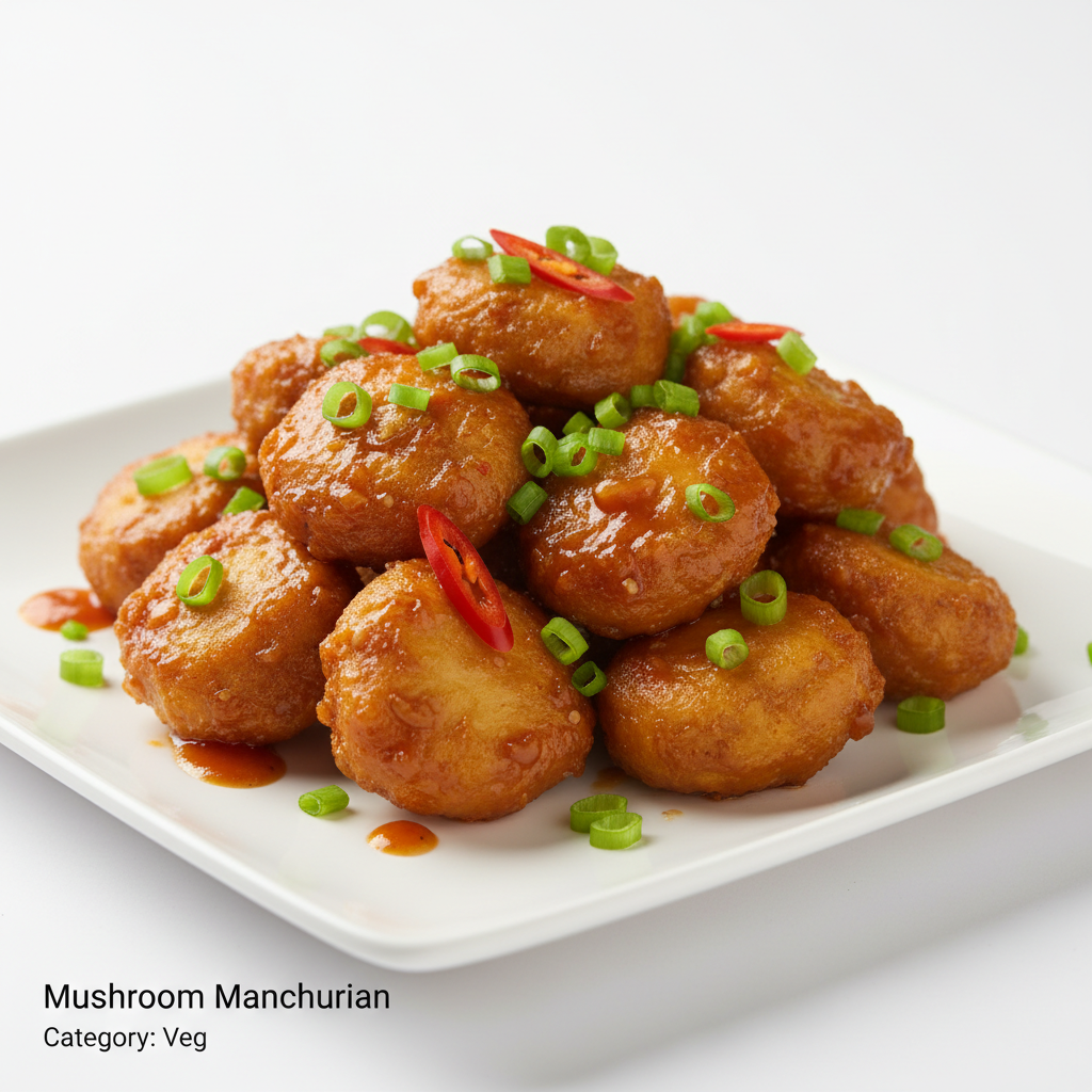 Mushroom Manchurian