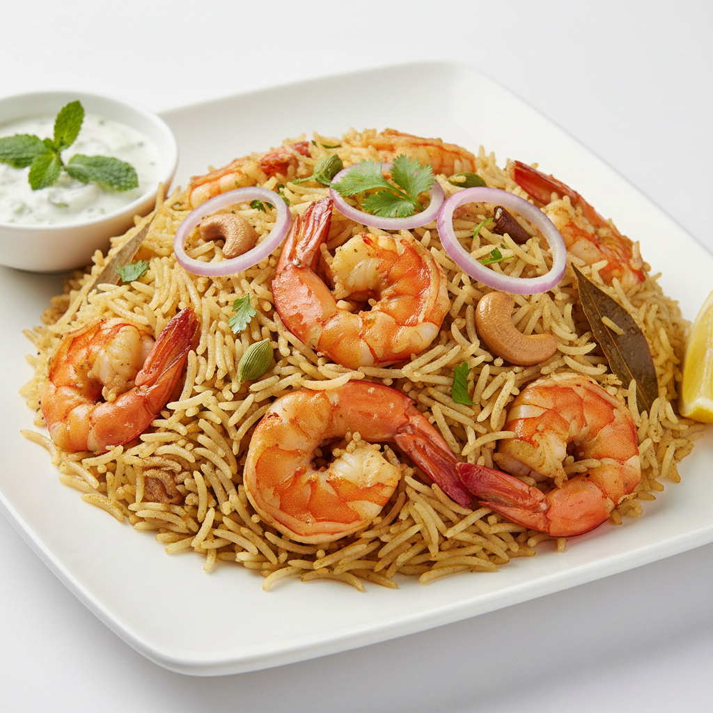 Prawns Pulao - Single