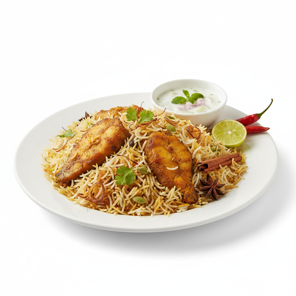 Fish Biriyani - Single
