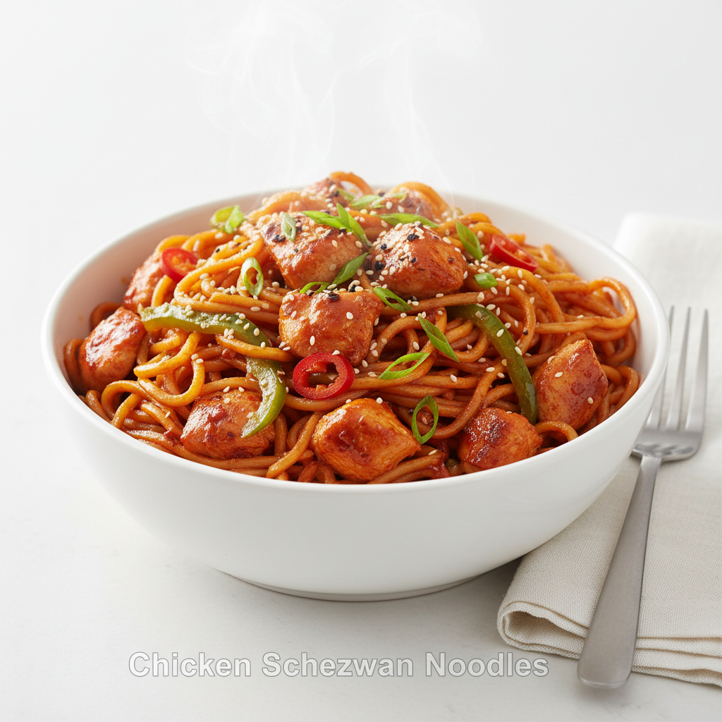 Chicken Shezwan Noodles