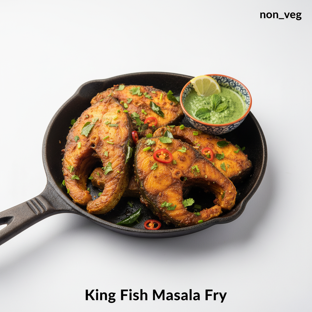King Fish Masala Fry