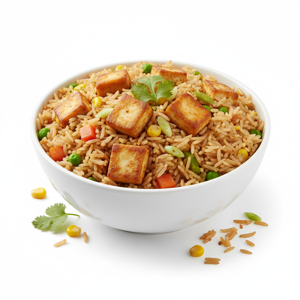 Chinese Paneer Fried Rice