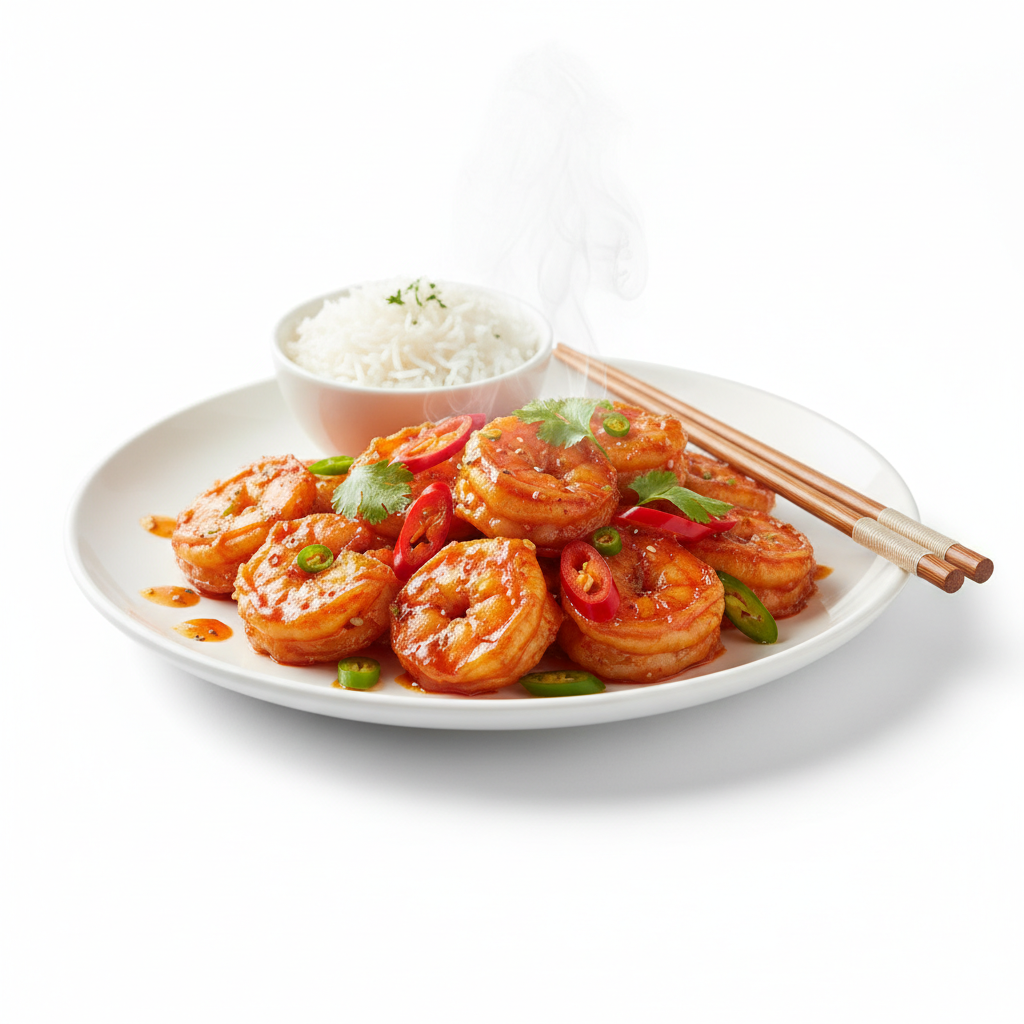 Chilly Prawns