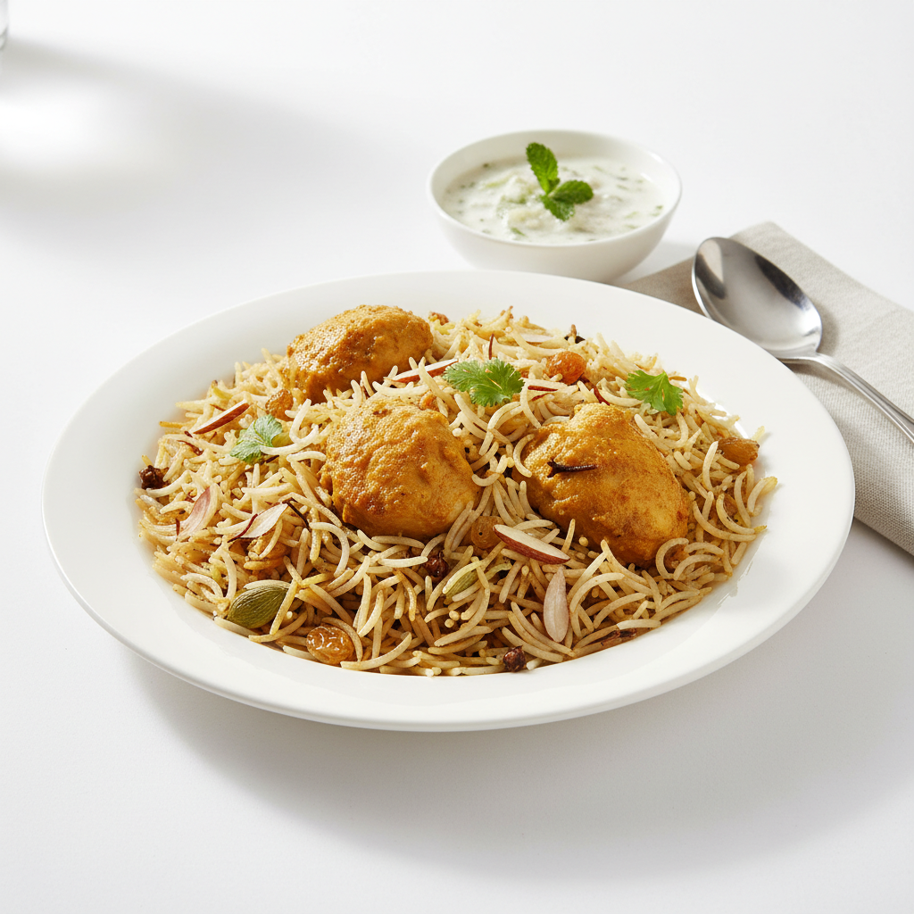 Mugalai Chicken Pulao - Single