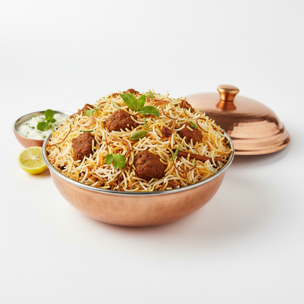 Mutton Kheema Biryani